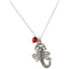 Adjustable Silver Tone Good Luck Charm Necklace w/ Huayruro Red & Black Seed Beads 16" - 18" - EvelynBrooksDesigns