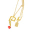 Gold Filled 18kt. Adjustable Chakana Inka Cross Good Luck Minimal Dainty Necklace 16"-18" - EvelynBrooksDesigns