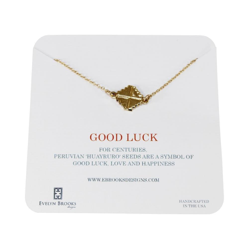 Gold Filled 18kt Chakana Inka Cross Minimal Dainty Necklace 16" - 18" - EvelynBrooksDesigns