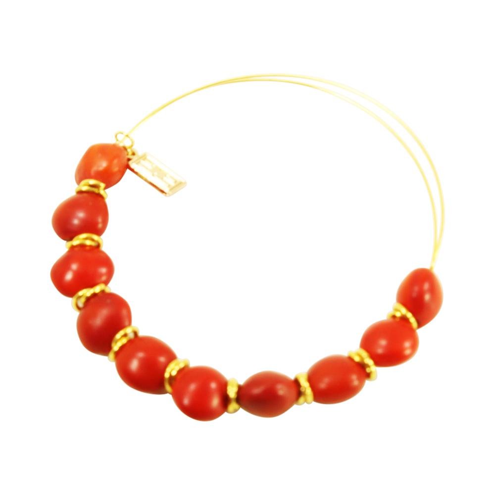 Gold Filled Good Luck Meaningful Adjustable Bangle Bracelet - EvelynBrooksDesigns