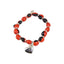 Love & Friendship Charm Stretchy Bracelet w/Meaningful Good Luck, Prosperity, Love Huayruro Seeds - EvelynBrooksDesigns