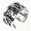 “Moschik” Peruvian Inspired Geometric Unisex Sterling Silver Ring