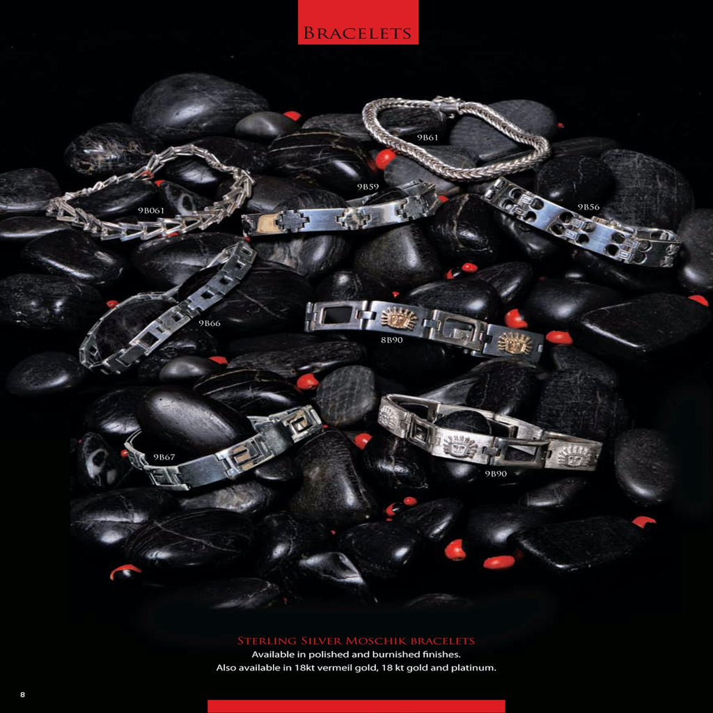 “Moschik” Peruvian Inspired Sun God Sterling Silver & Gold Bracelet - EvelynBrooksDesigns