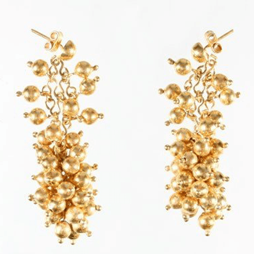 Peruvian Inspired “Exotic” Rainfall Long Drop Dangle Earrings for Women - EvelynBrooksDesigns