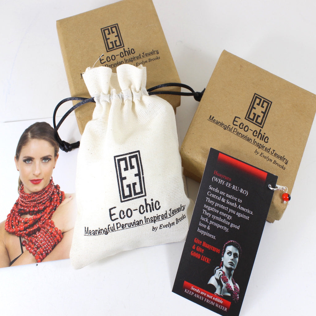 Peruvian Inspired “Exotic” Rainfall Long Drop Dangle Earrings for Women - EvelynBrooksDesigns