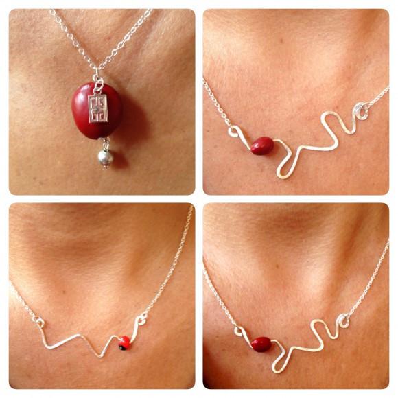Peruvian Inspired Minimal Ecofriendly Jewelry Necklace for Women 16”-18” - EvelynBrooksDesigns