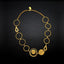 Peruvian Inspired “Nazca” Infinity Gold Necklace for Women