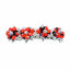 Stylish & Elegant Bridal Hair Clip Accesories w/Meaningful Huayruro Seed Beads
