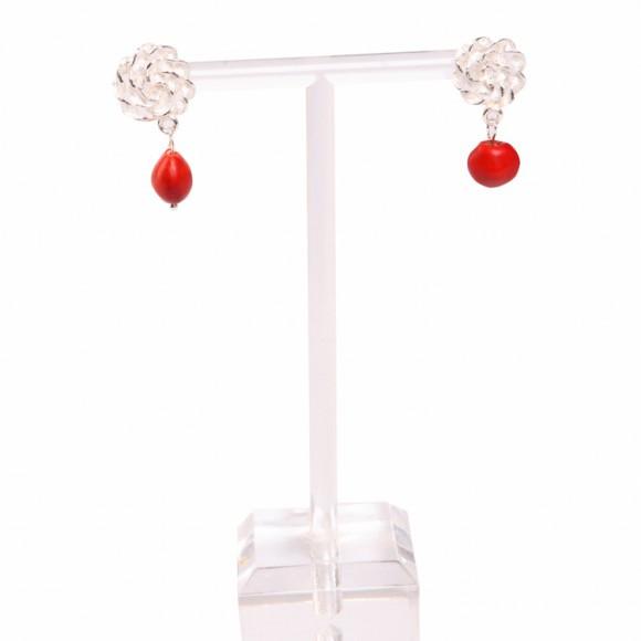 Symbol of Life “Nazca” Earrings for Women w/Meaningful Seed Beads - EvelynBrooksDesigns