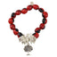 Tree of Life Charm Stretchy Bracelet w/Meaningful Good Luck, Prosperity, Love Huayruro Seeds - EvelynBrooksDesigns