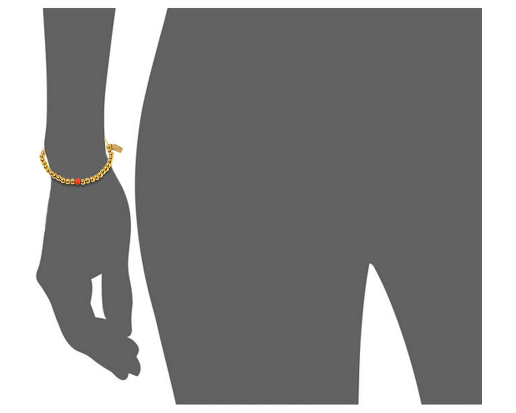 Adjustable Bangle Good Luck Bracelet - EvelynBrooksDesigns