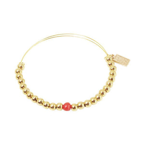 Adjustable Bangle Good Luck Bracelet - EvelynBrooksDesigns