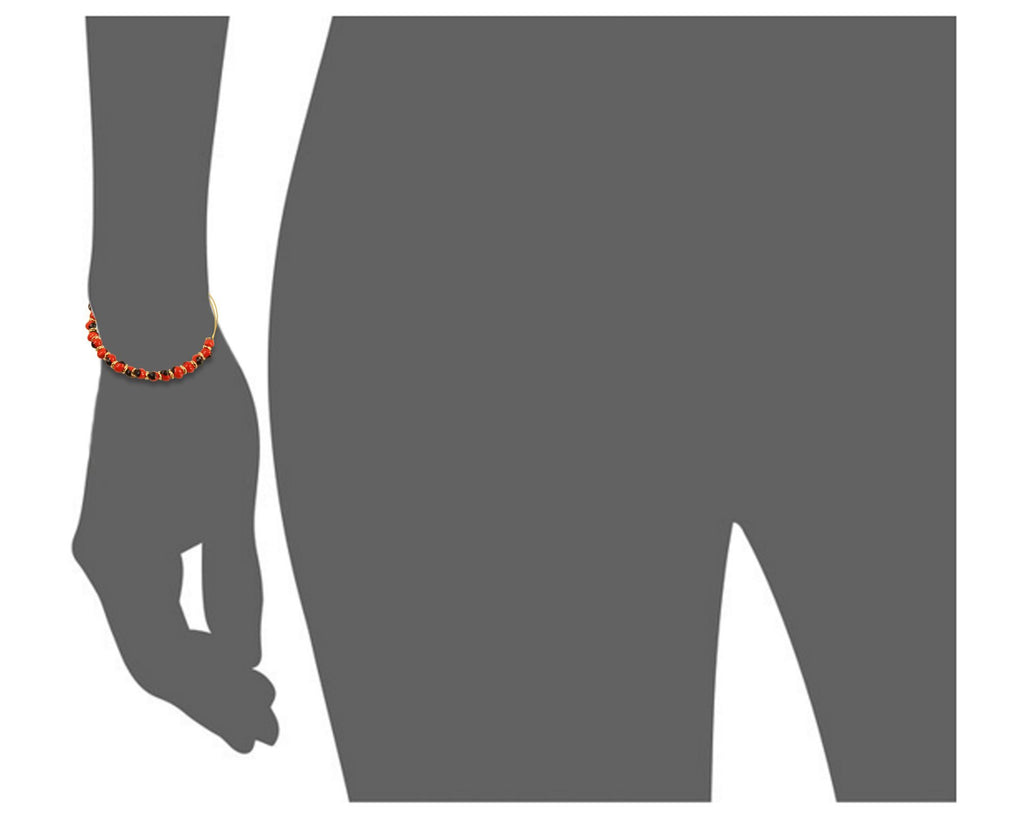 Adjustable Bangle Good Luck Meaningful Bracelet - EvelynBrooksDesigns