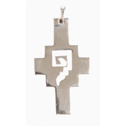 “Chakana” Peruvian Inspired Sterling SIlver Inka Cross - EvelynBrooksDesigns