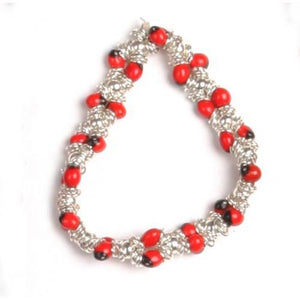 Classic “Ecofriendly” Stretchy Bracelet for Women w/Meaningful Seed Beads - EvelynBrooksDesigns