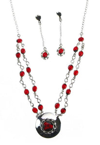 Exotic Half Me Rainfall Sterling Silver Set - EvelynBrooksDesigns