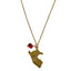 Gold/Sterling Silver Perú Filigree Adjustable Pendant/Necklace 16"-18" - EvelynBrooksDesigns