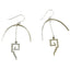Peruvian Inspired Jewelry Design “Moschik” Long Drop Dangle Earrings 2" - EvelynBrooksDesigns