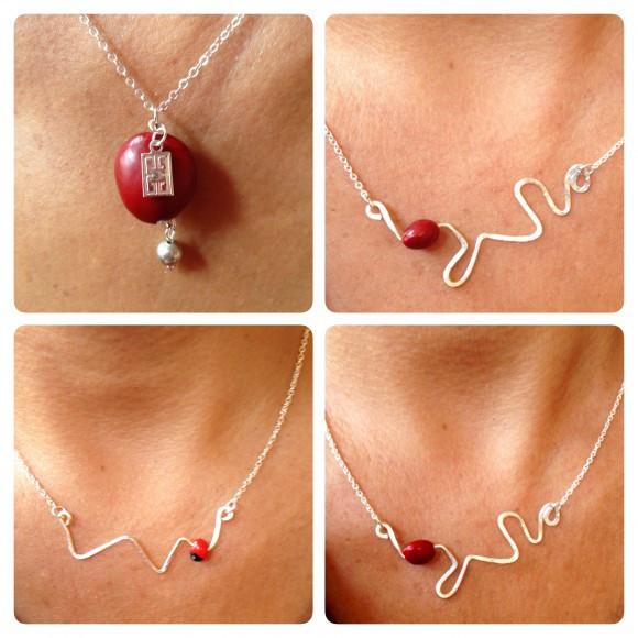 Peruvian Inspired Minimal Ecofriendly Jewelry Necklace for Women 16”-18” - EvelynBrooksDesigns