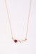 Sterling Silver/Gold Meaningful Heart Beat Good Luck Necklace - EvelynBrooksDesigns