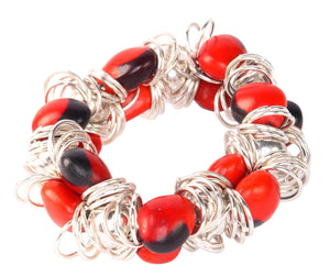 Symbol of Good Luck, Prosperity, Love & Happiness Stretchy Bracelet for Women - EvelynBrooksDesigns