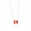 Symbol of Life Good Luck Red Necklace w/Meaningful Seed Bead 16"-18" - EvelynBrooksDesigns