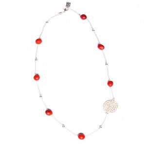 Symbol of Life Infinity Good Luck Necklace for Women w/Meaningful Seed Beads 16”-18” - EvelynBrooksDesigns